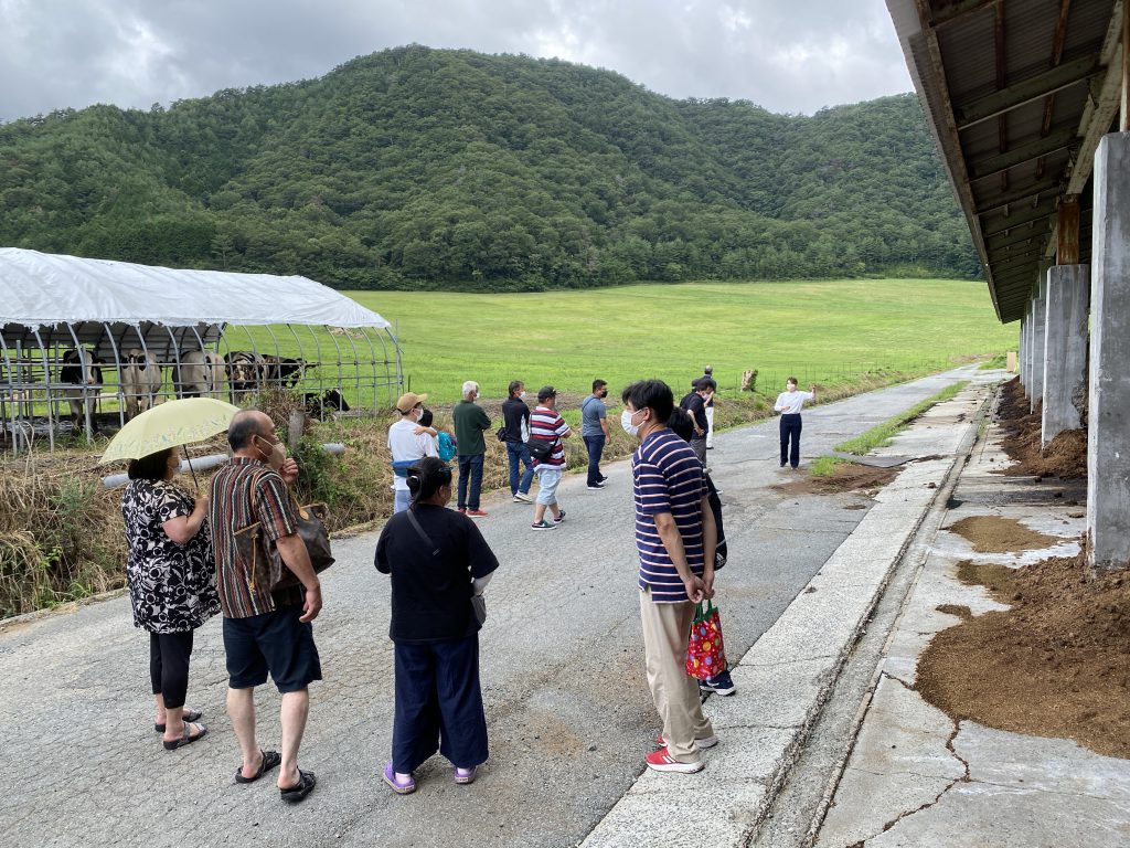 船方農場さんへ見学ツアー 安藤建設株式会社